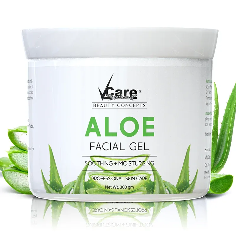 Facial gel,Aloe vera gel,Acne scar gel,Best acne gel,VCare Aloe vera gel